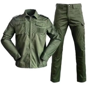 Tactical Uniform Multi-Pockets Shirts+Cargo Pants Suits Outdoor/Military/Security Clothes