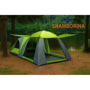 2 in 1 Shamborina Family Tent 10-12 Persons - (240*220*260)..H 170/200 cms