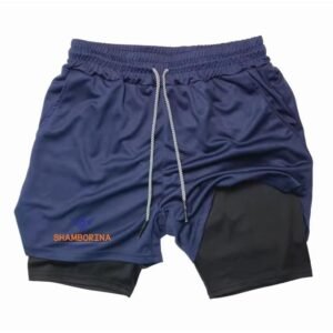 Shamborina 2 in 1 Gym Shorts with Leggings – Comfortable, Stylish & Performance-Ready